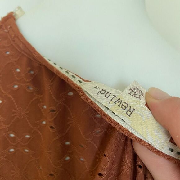 Rewind blush boho ruffle top - Picture 4 of 8